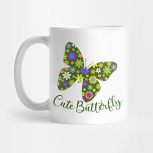 Lovely Butterflies Design - Cute Butterfly Mug